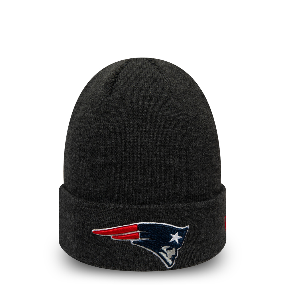 New England Patriots Essential Heather Grey Cuff Knit