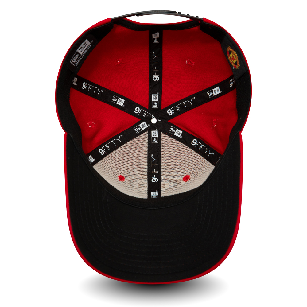 Manchester United Red Stretch Snap 9FIFTY Cap
