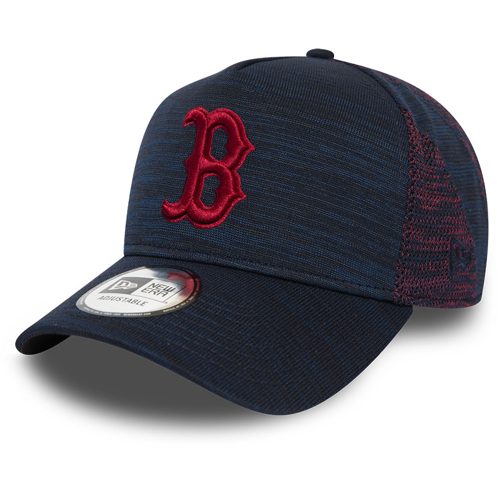 Boston Red Sox Engineered Fit Navy Trucker Cap
