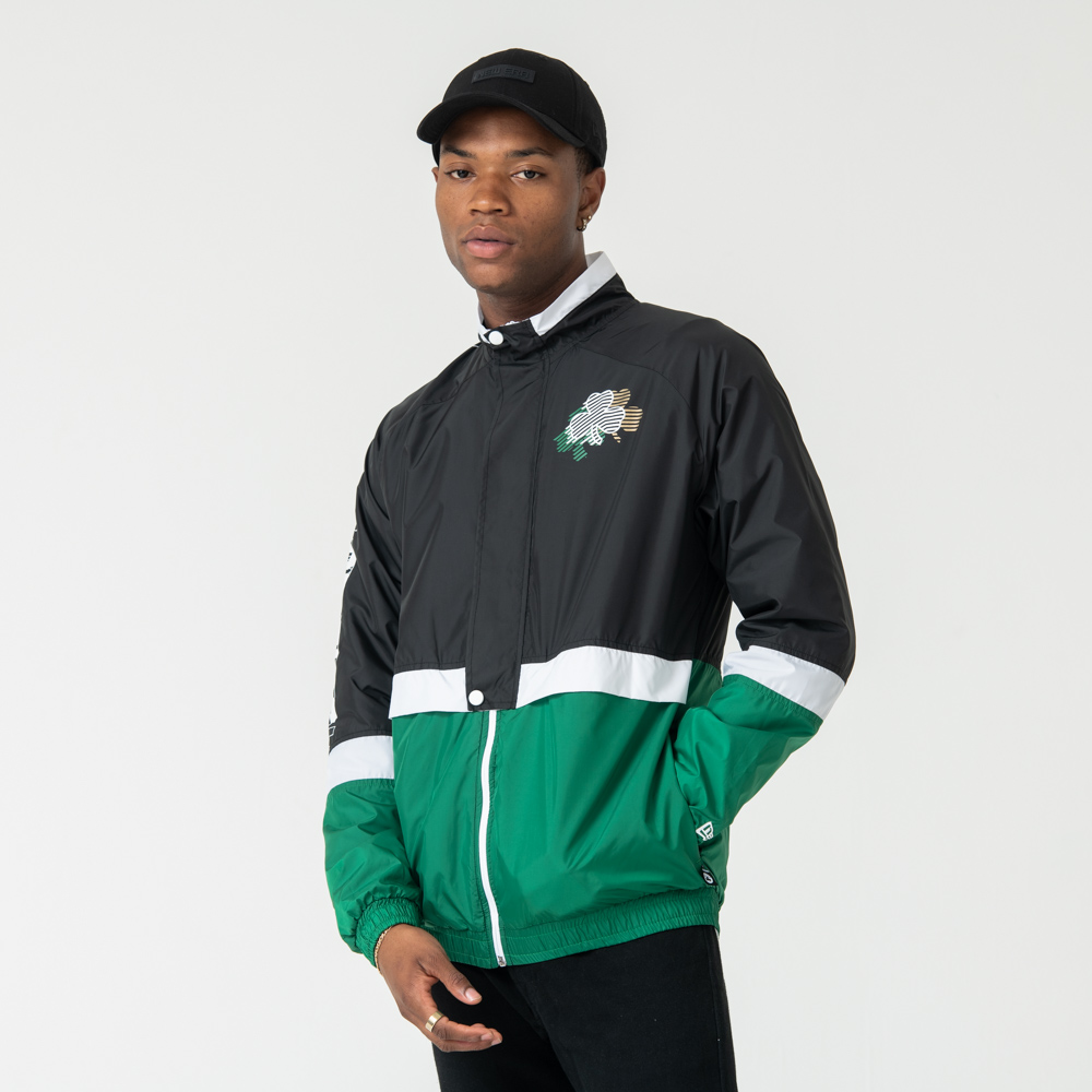 Boston Celtics Colour Block Track Jacket