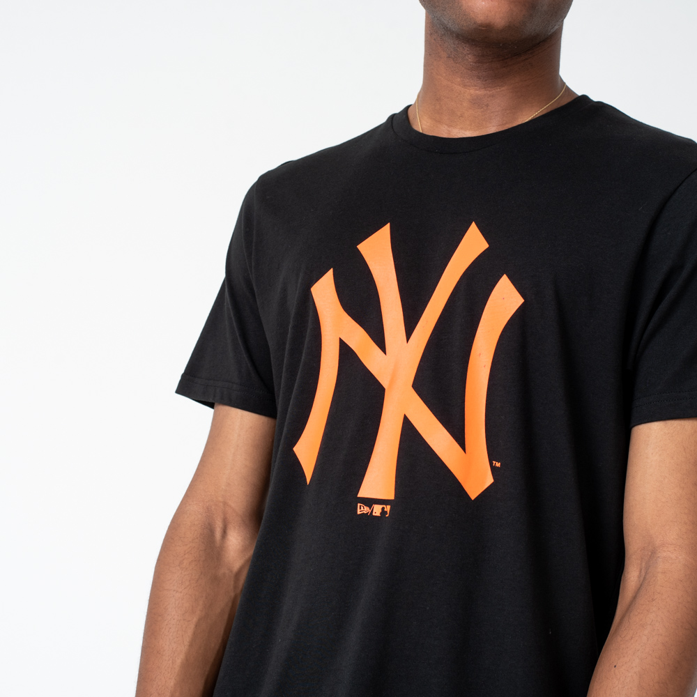 New York Yankees Orange Logo Tee