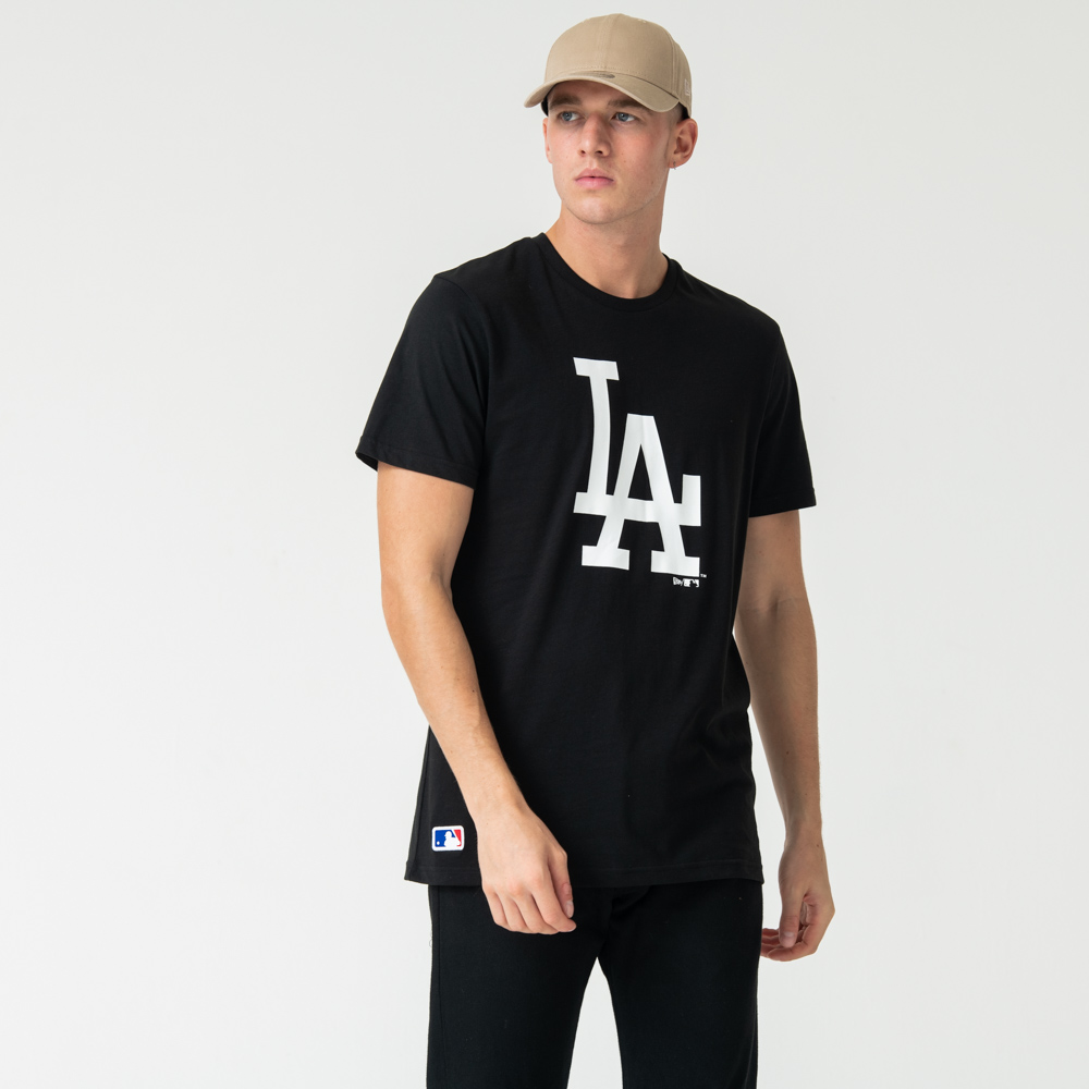 Los Angeles Dodgers Logo Black Tee