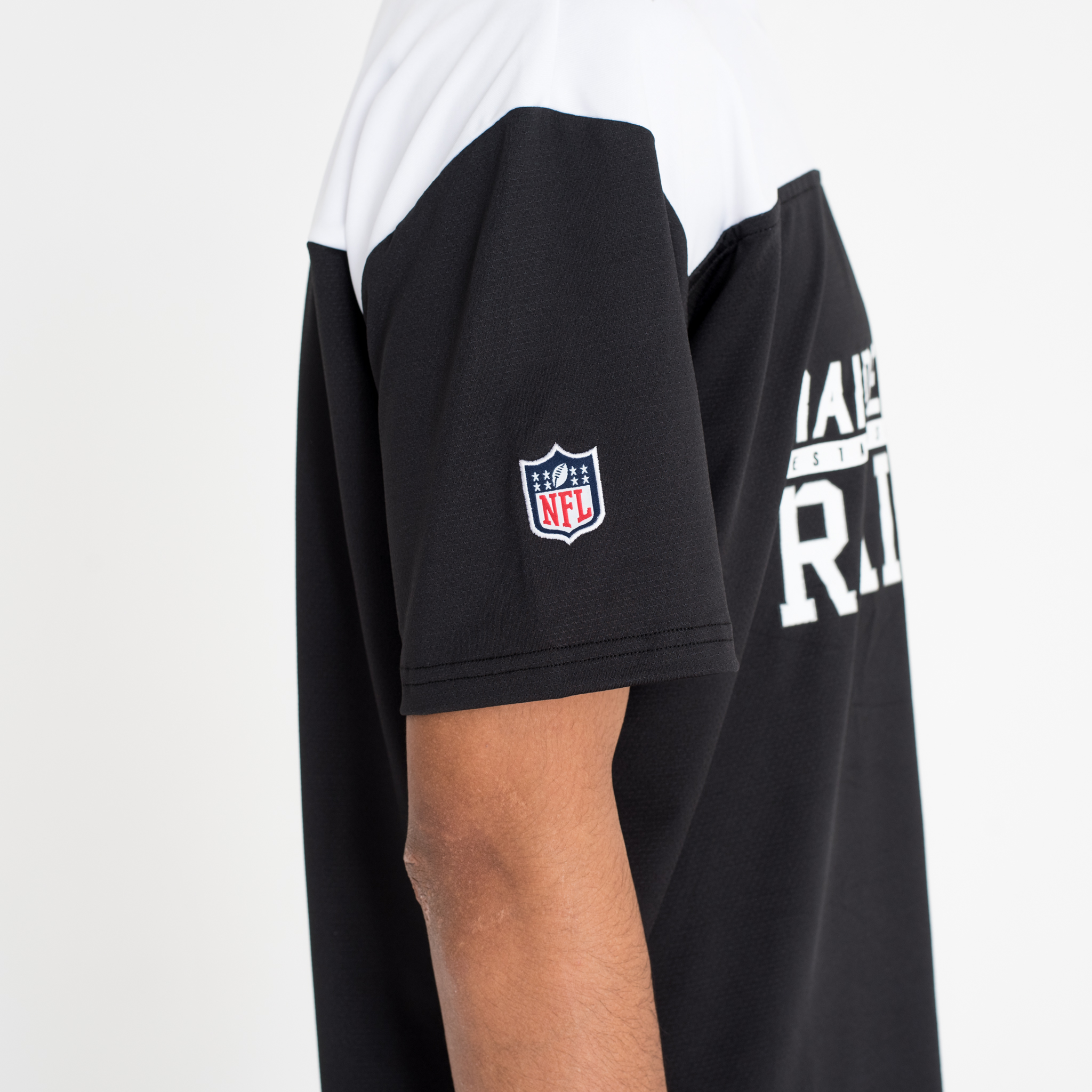 Las Vegas Raiders Stacked Wordmark Oversized T-Shirt