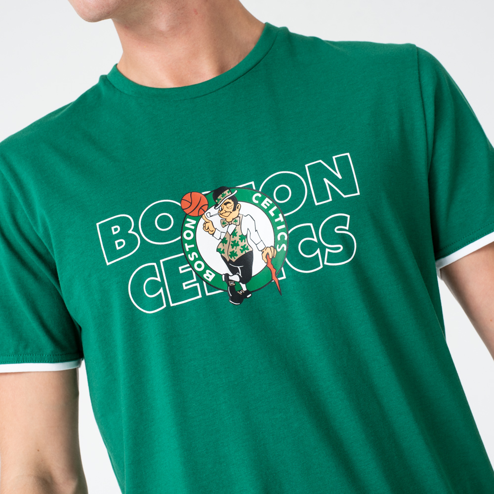 Boston Celtics Green Graphic Tee