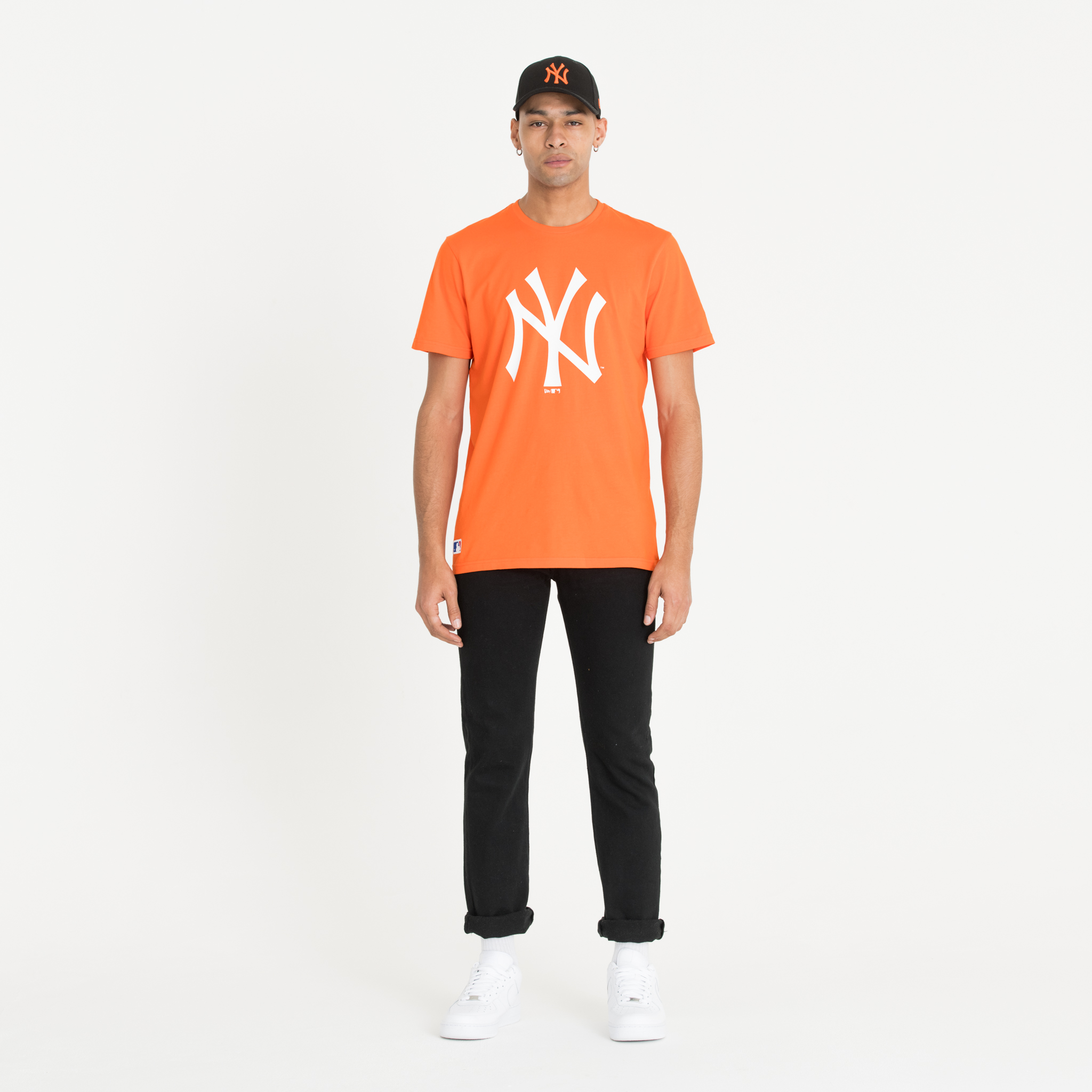 New York Yankees Orange Tee