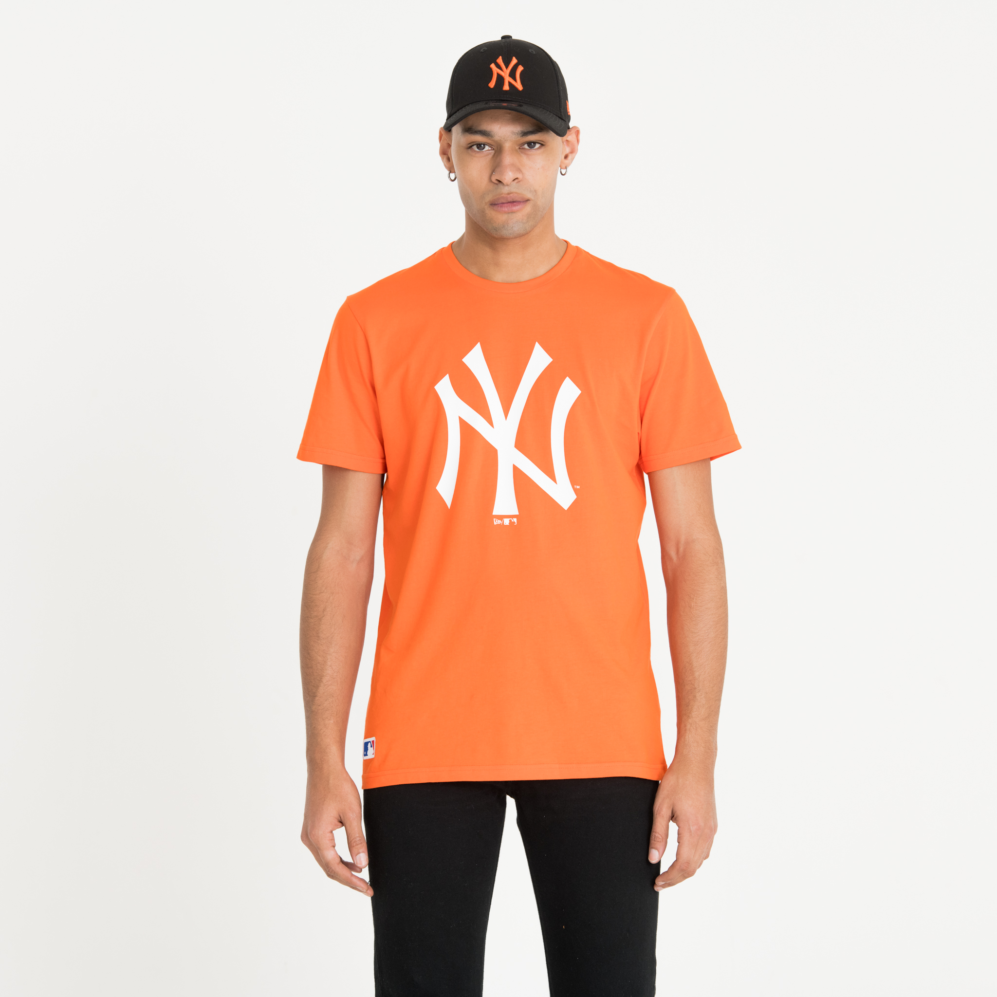 New York Yankees Orange Tee
