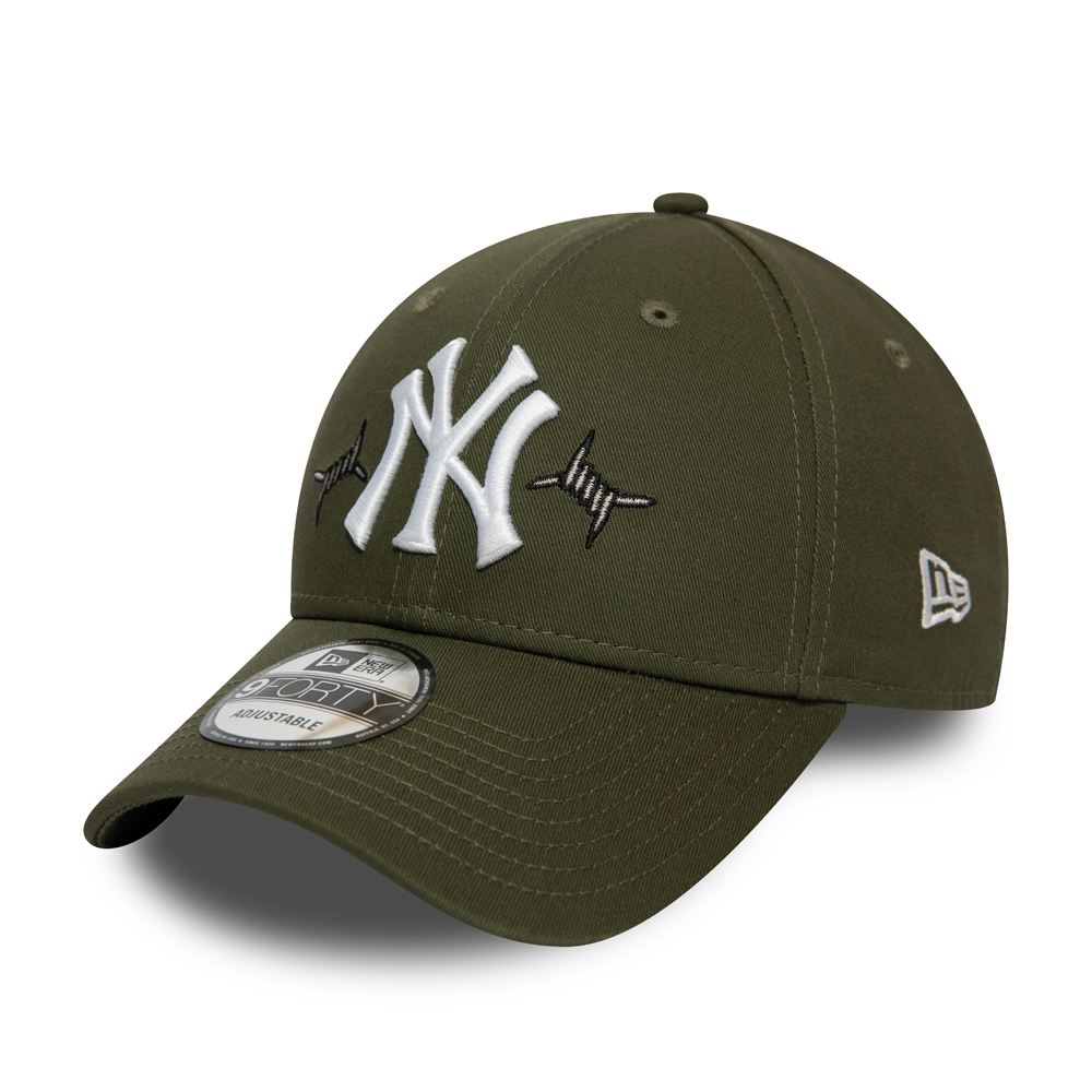 New York Yankees Twine Green 9FORTY Cap
