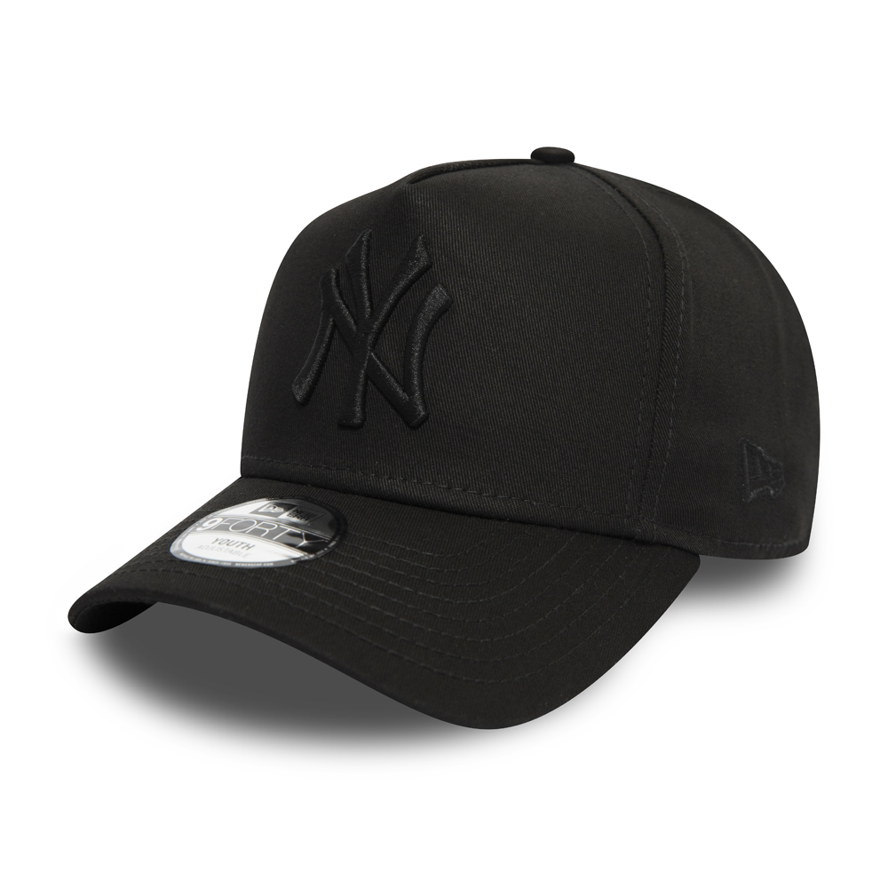 New York Yankees Essential Kids All Black A Frame Cap