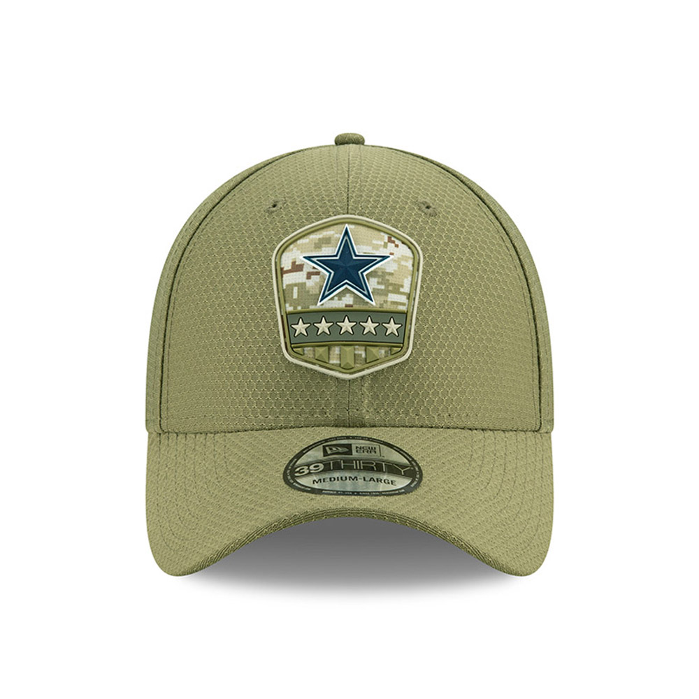 Dallas Cowboys Salute To Service Green 39THIRTY Cap
