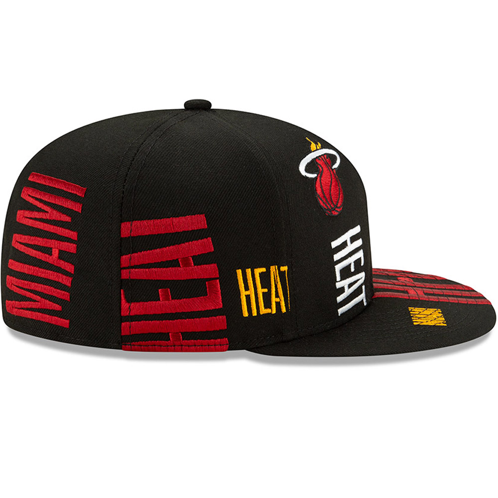 Miami Heat Tip Off Black 59FIFTY Cap
