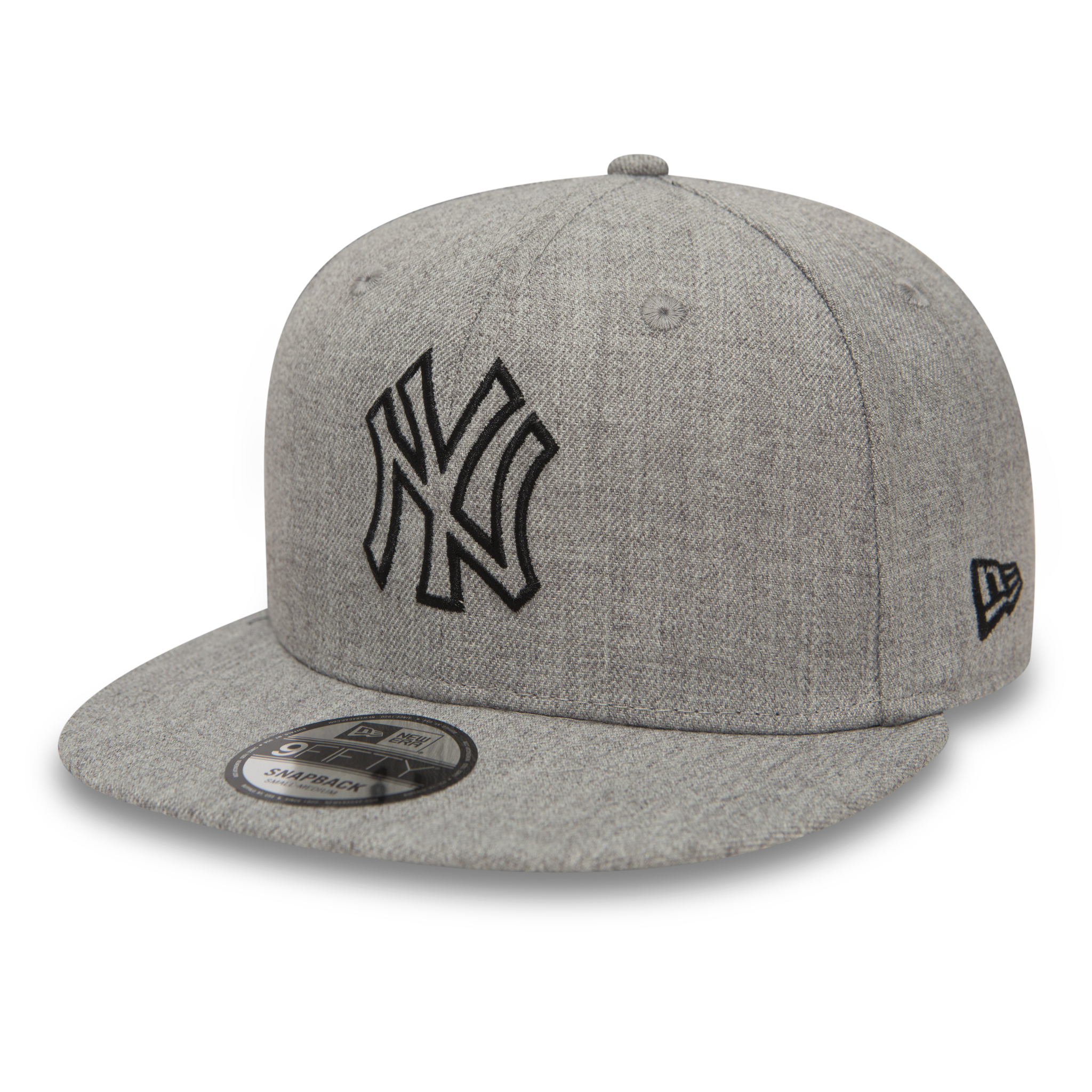 New Era 39Thirty Flexfit Cap NY Yankees heather grau 