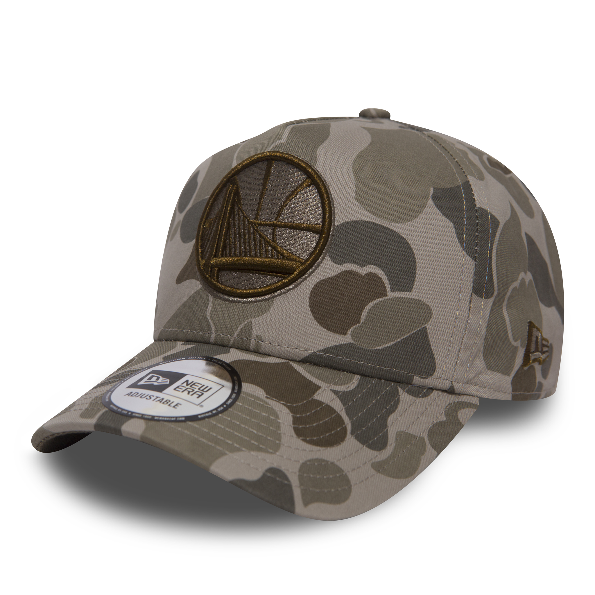 Golden State Warriors Camo 9FORTY A-Frame Cap