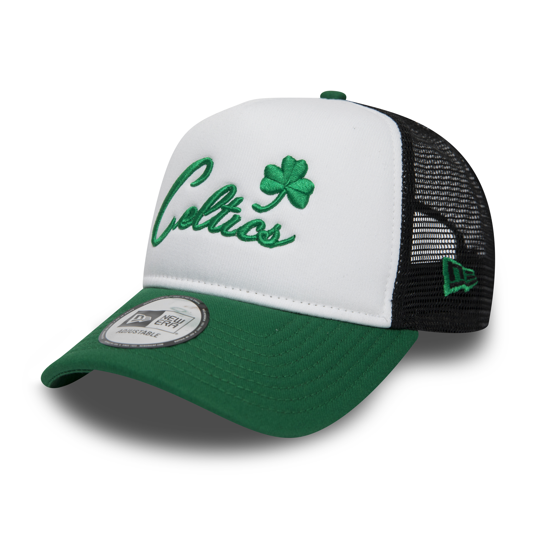 Boston Celtics Green A-Frame Trucker