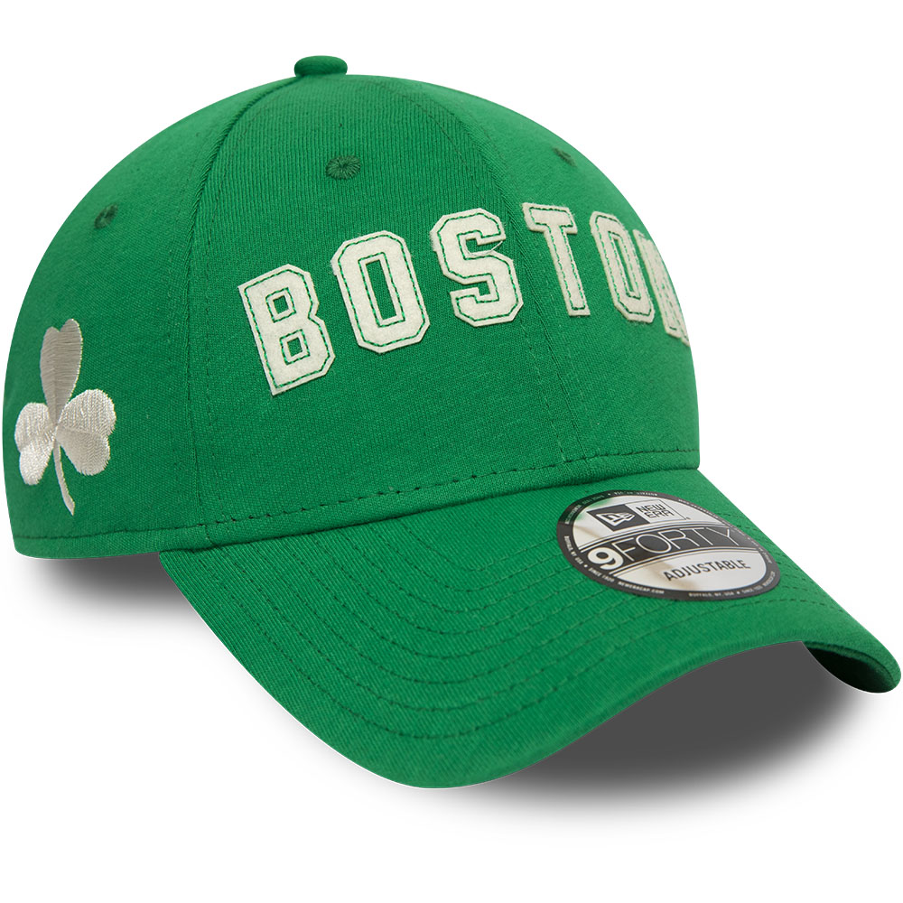 Boston Celtics Felt Script Green 9FORTY Cap