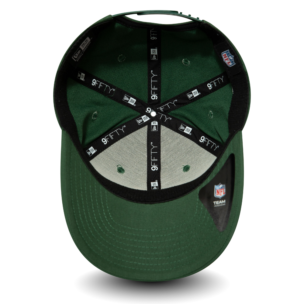 Green Bay Packers Number Stretch Green 9FIFTY Cap