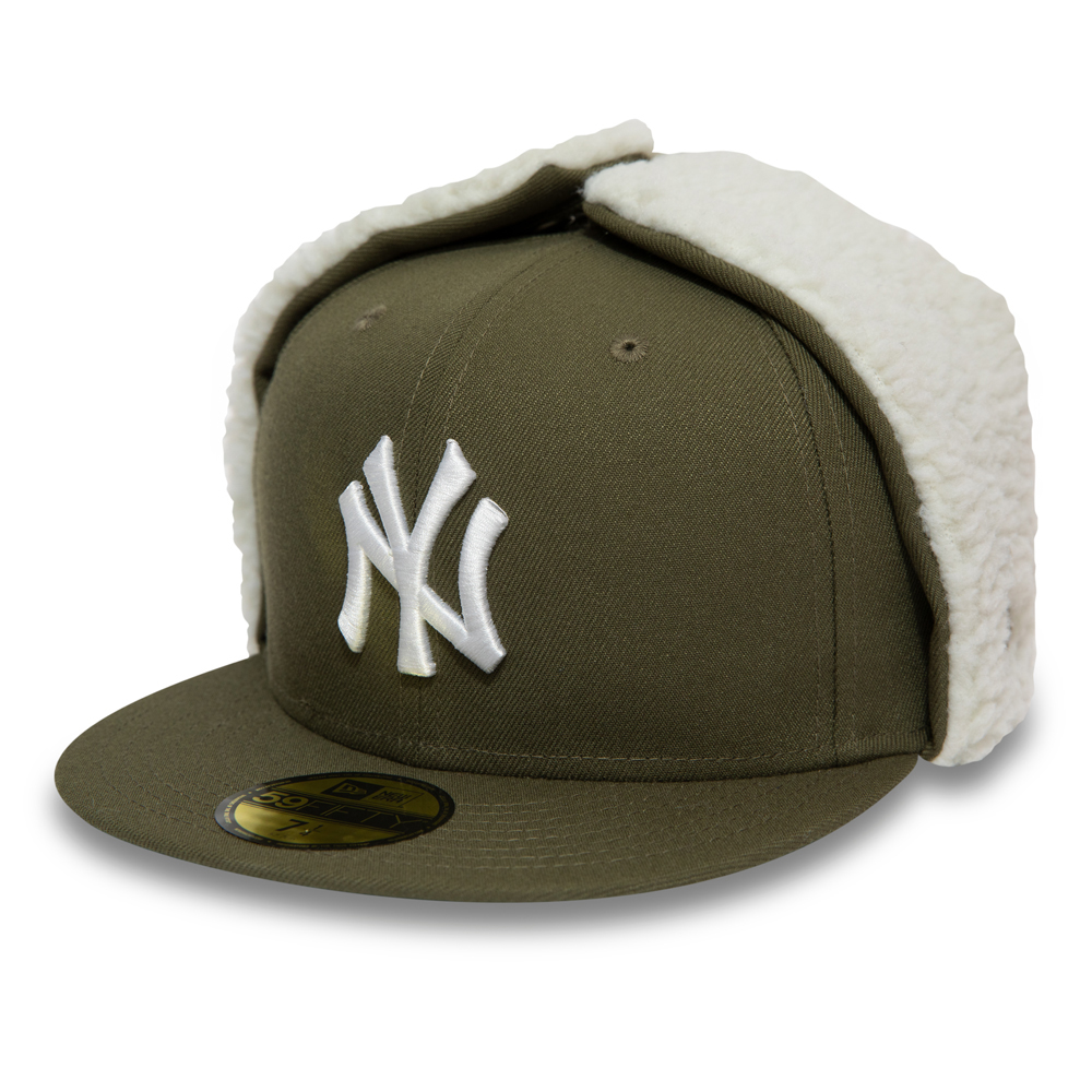 New York Yankees League Essential Dog Ear Olive 59FIFTY Cap