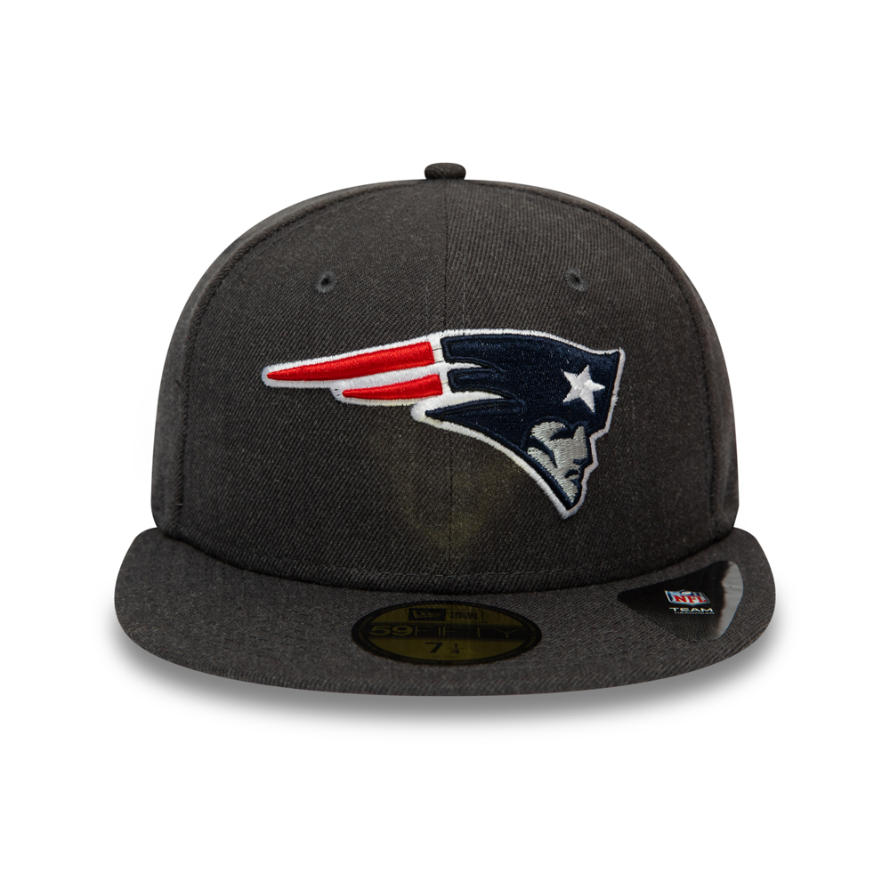 New England Patriots Essential Grey 59FIFTY Cap