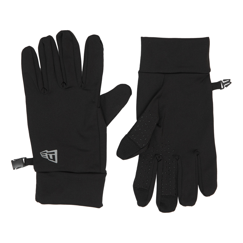 New Era Electronic Touch Grey Logo Gloves