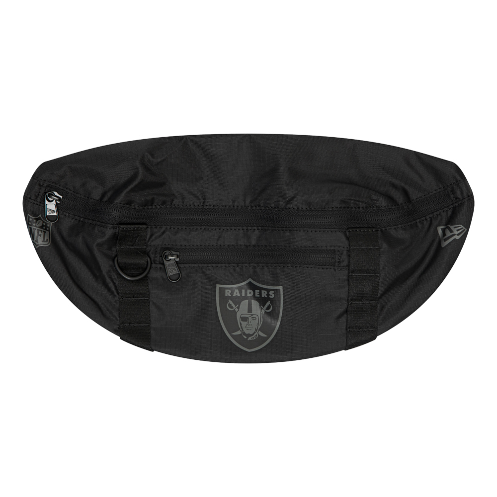 Las Vegas Raiders Logo All Black Waist Bag