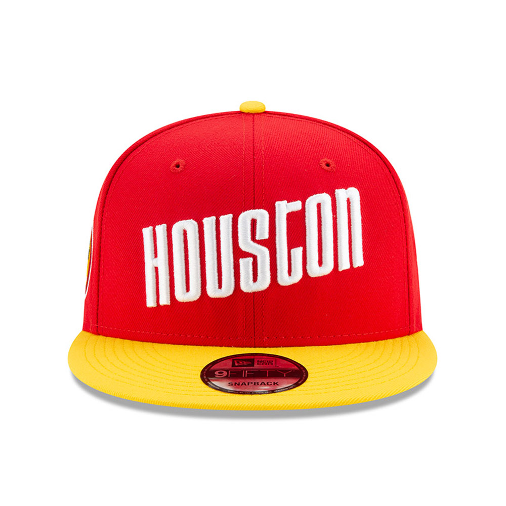 Houston Rockets Red Hard Wood Classic 9FIFTY Cap