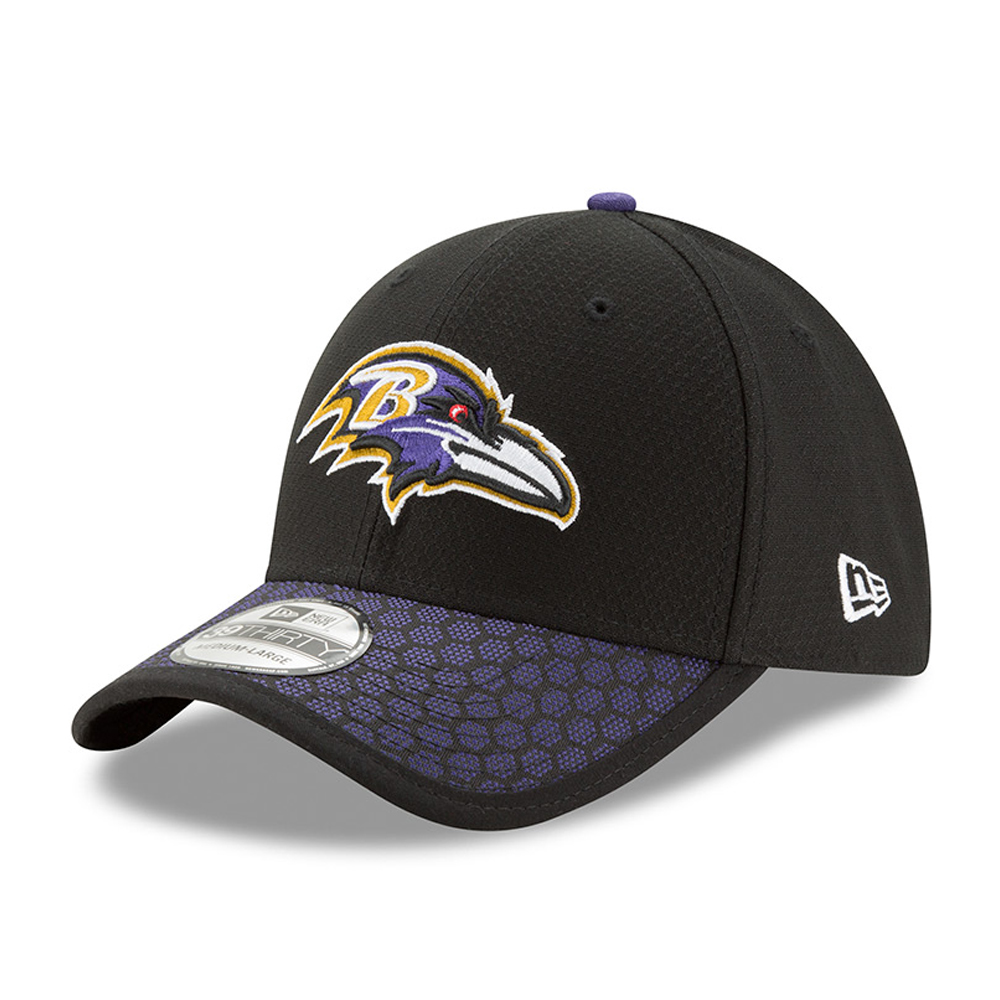 Baltimore Ravens 2017 Sideline Black 39THIRTY Cap