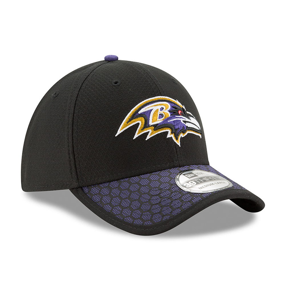 Baltimore Ravens 2017 Sideline Black 39THIRTY Cap