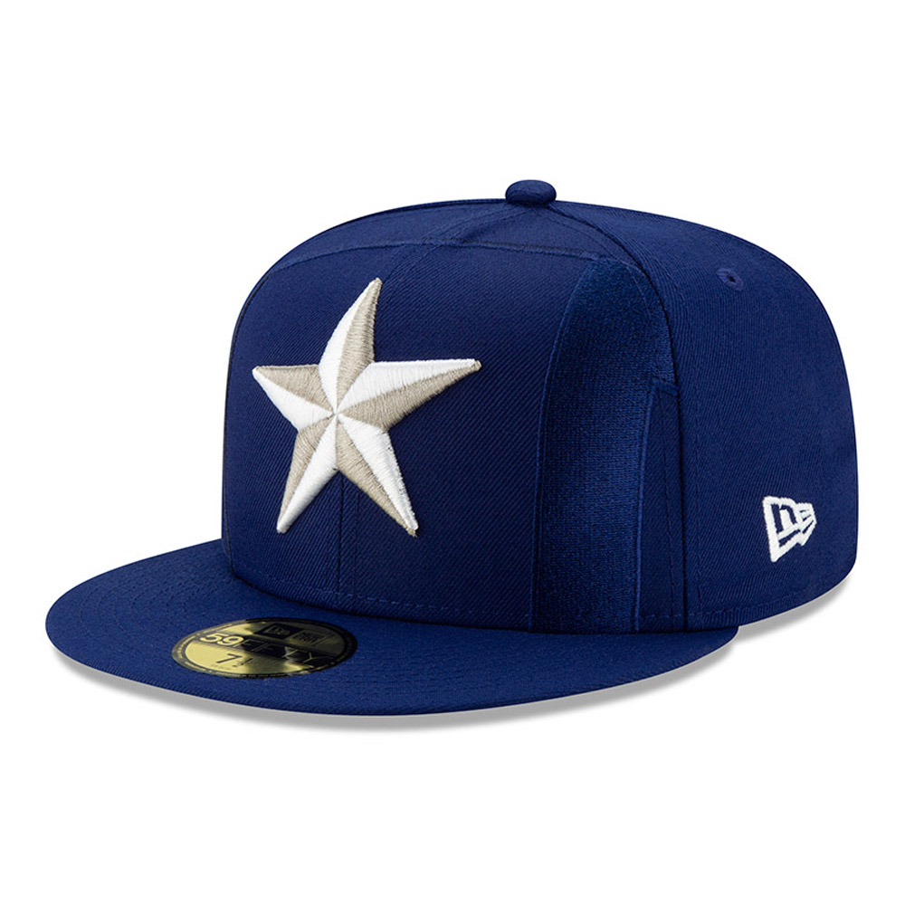Official New Era Texas Rangers Logo Elements 59FIFTY Cap A7313_291