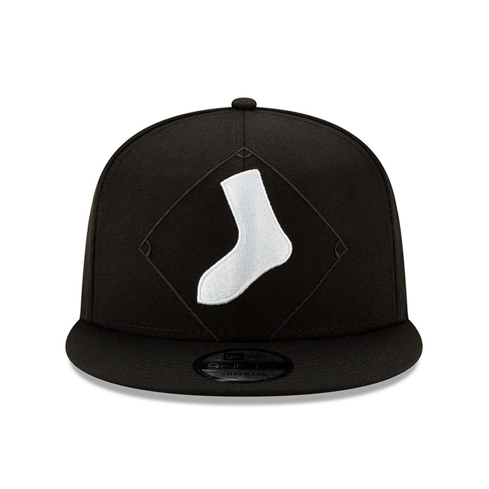 Chicago White Sox Element Logo 9FIFTY Snapback Cap