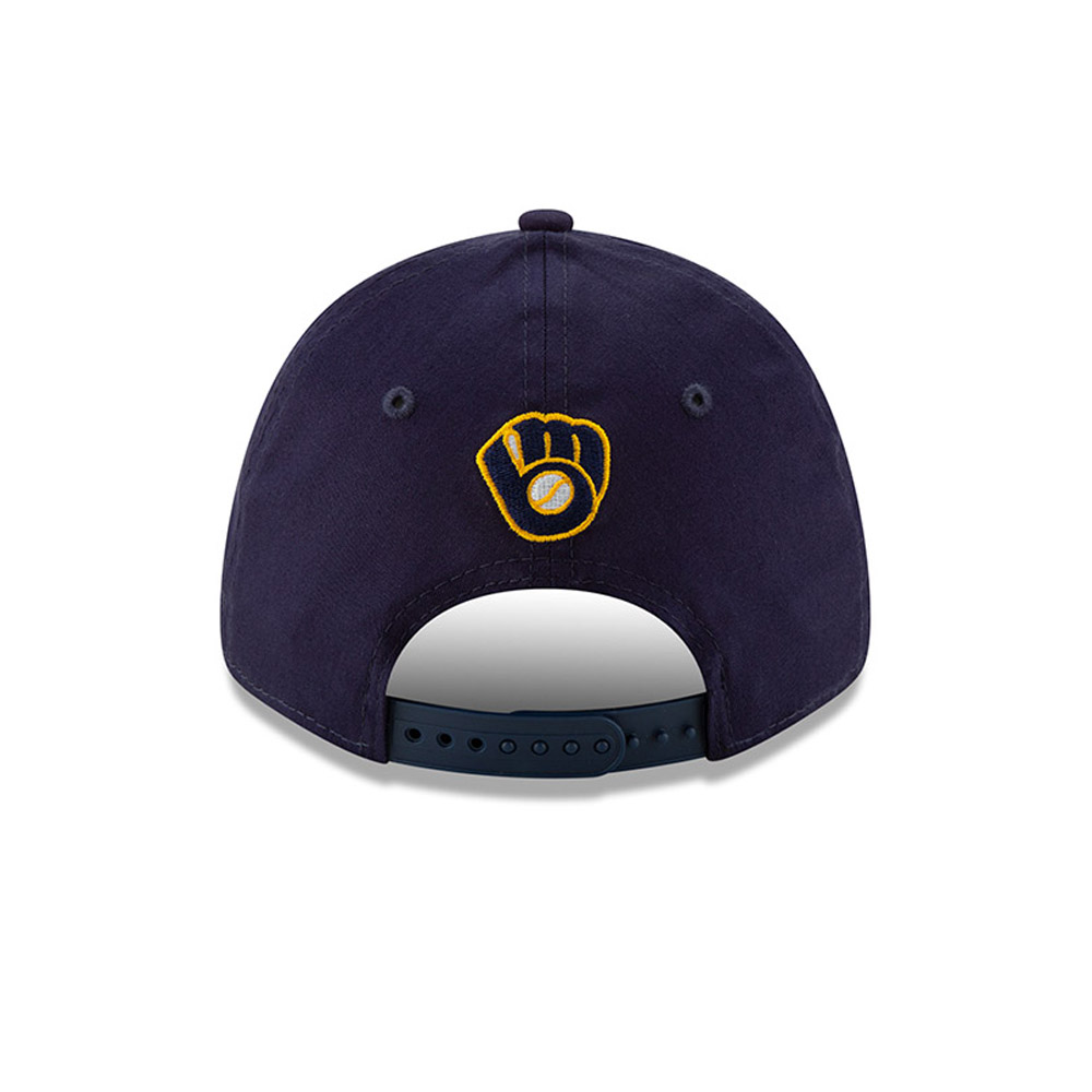 Milwaukee Brewers Element Logo Stretch Snap 9FORTY Cap