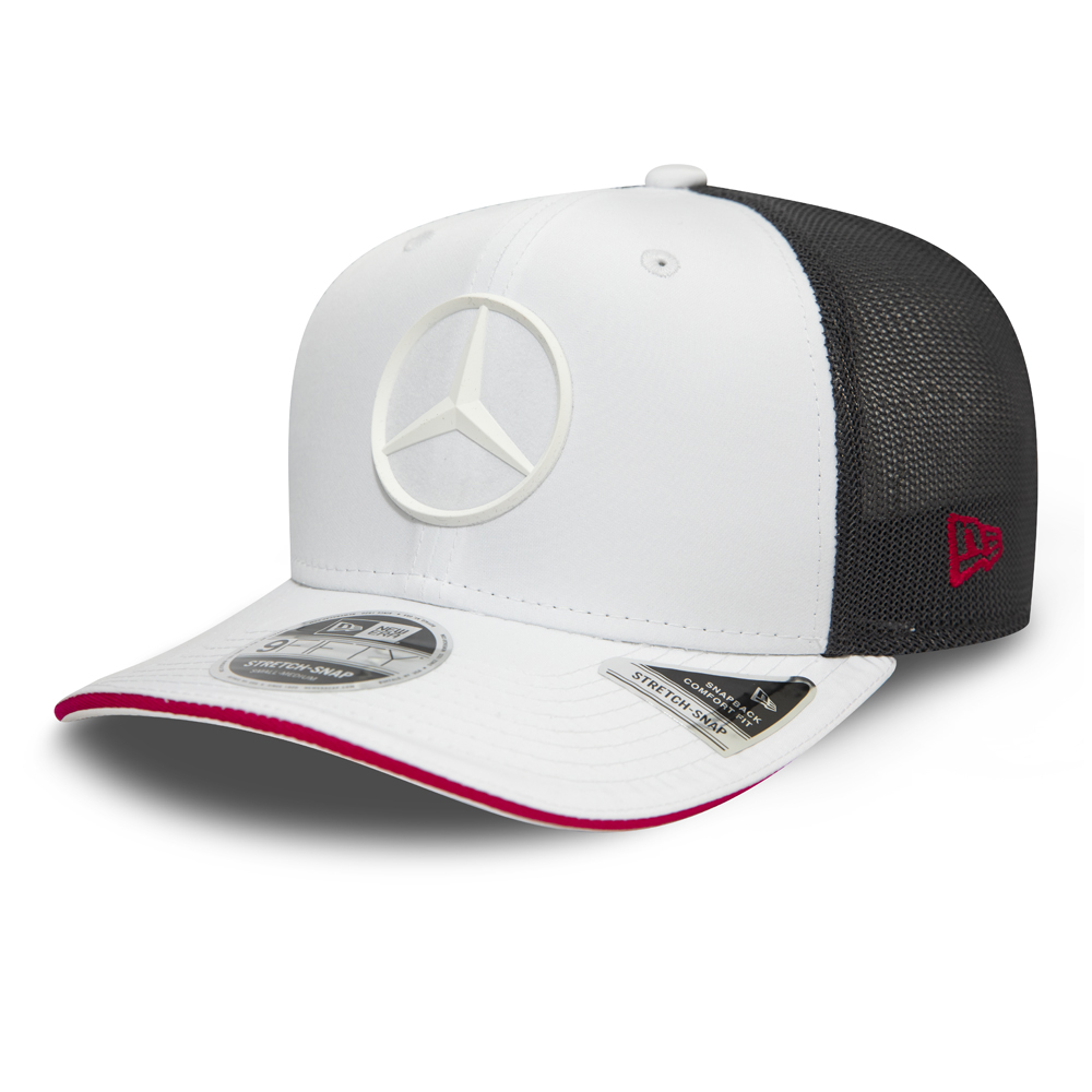 Mercedes-Benz Sport White Stretch Snap 9FIFTY Cap