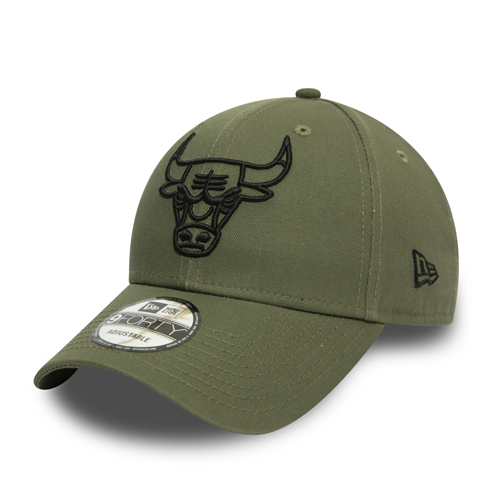 Chicago Bulls Essential Outline Green 9FORTY Cap