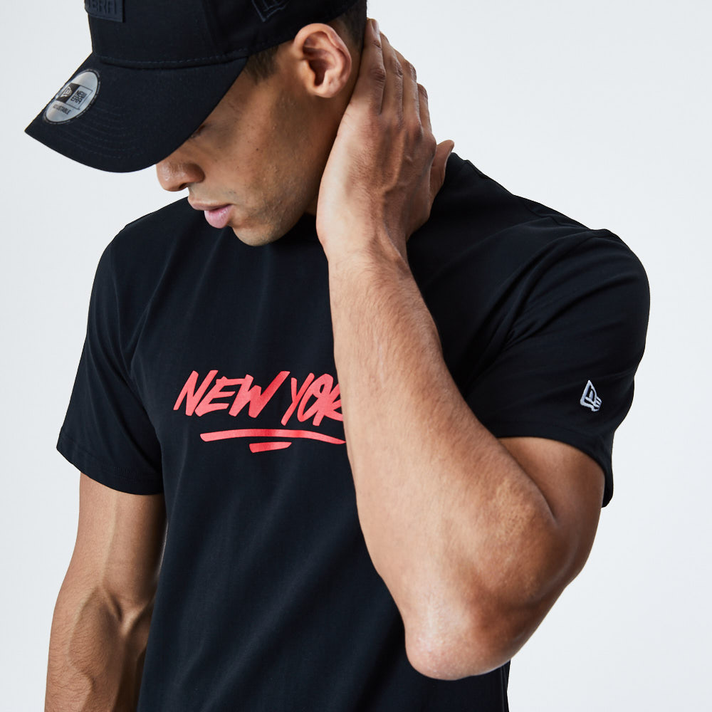 New Era New York Graphic Black T-Shirt