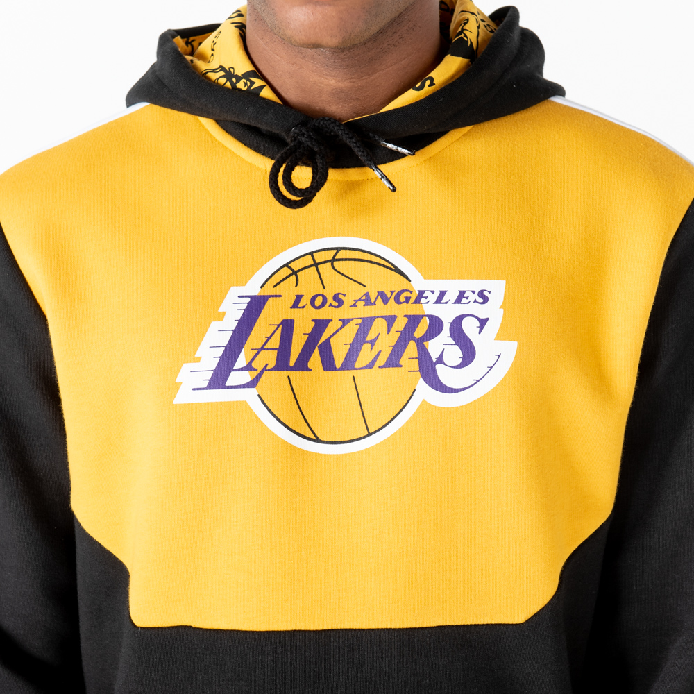 Los Angeles Lakers Colour Block Hoodie