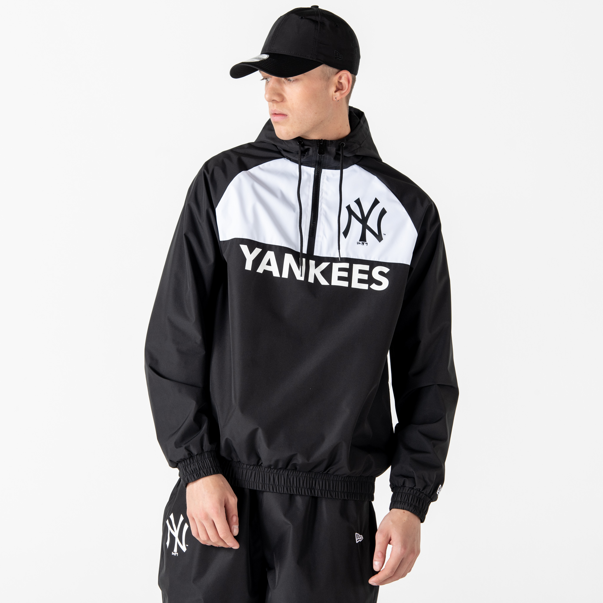 New York Yankees Mono Colour Block Windbreaker