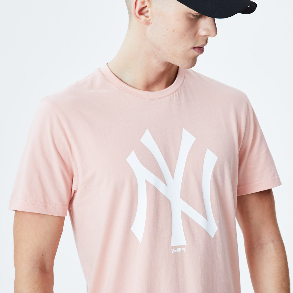 New York Yankees Seasonal Team Pink T-Shirt