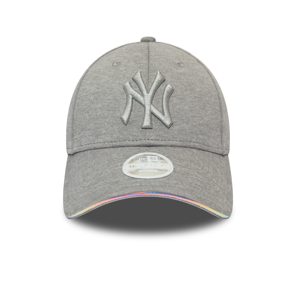 New York Yankees Womens Iridescent Lining Grey 9FORTY Cap