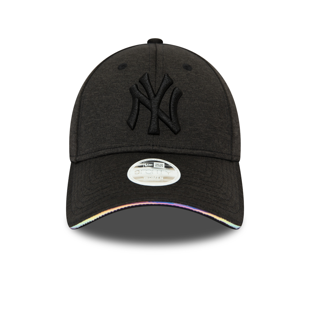 New York Yankees Womens Iridescent Lining Black 9FORTY Cap