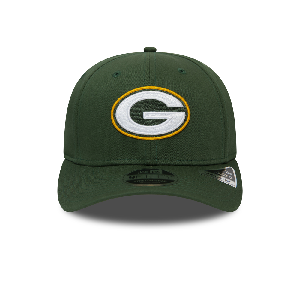 Green Bay Packers Green Team Stretch Snap 9FIFTY Cap