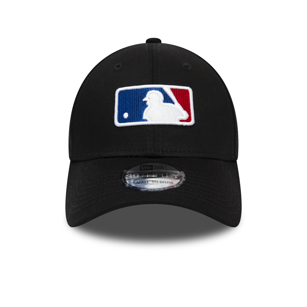 MLB League Shield Black 39THIRTY Cap