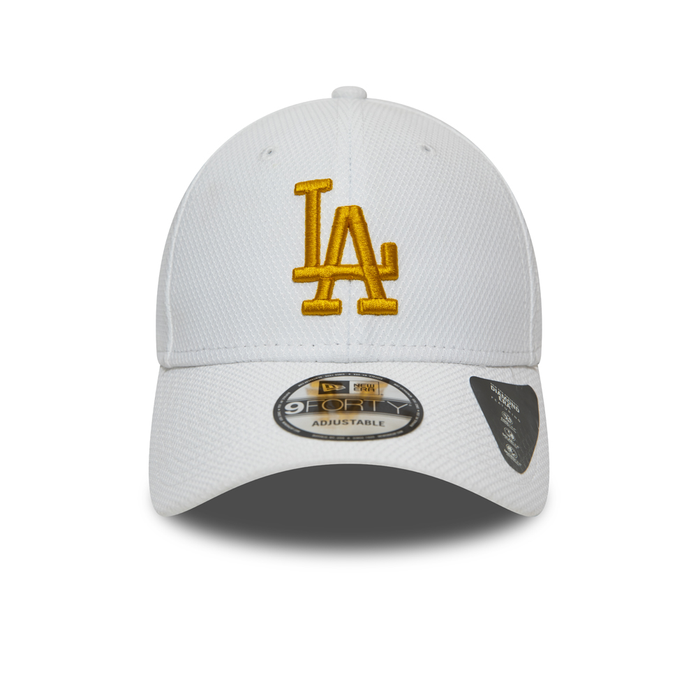Los Angeles Dodgers Diamond Era Essential White 9FORTY Cap