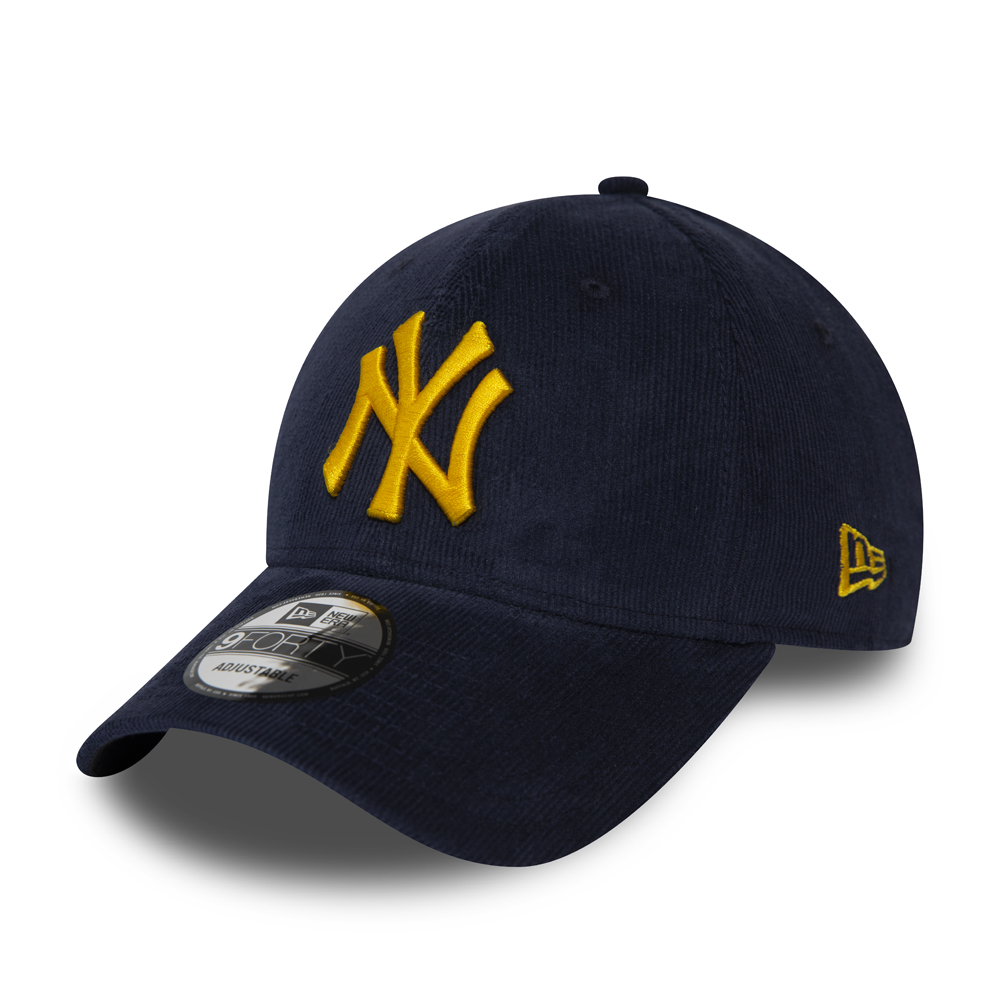 New York Yankees Cord Navy 9FORTY Cap