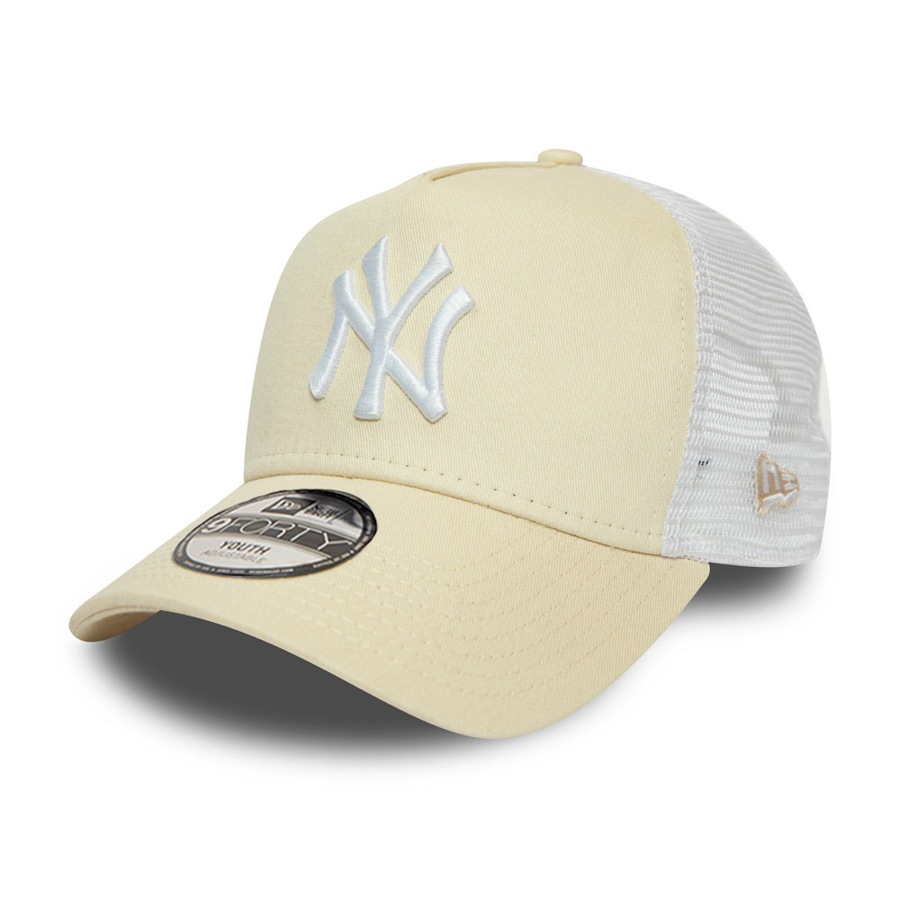 New York Yankees Essential Kids Cream A-Frame Trucker