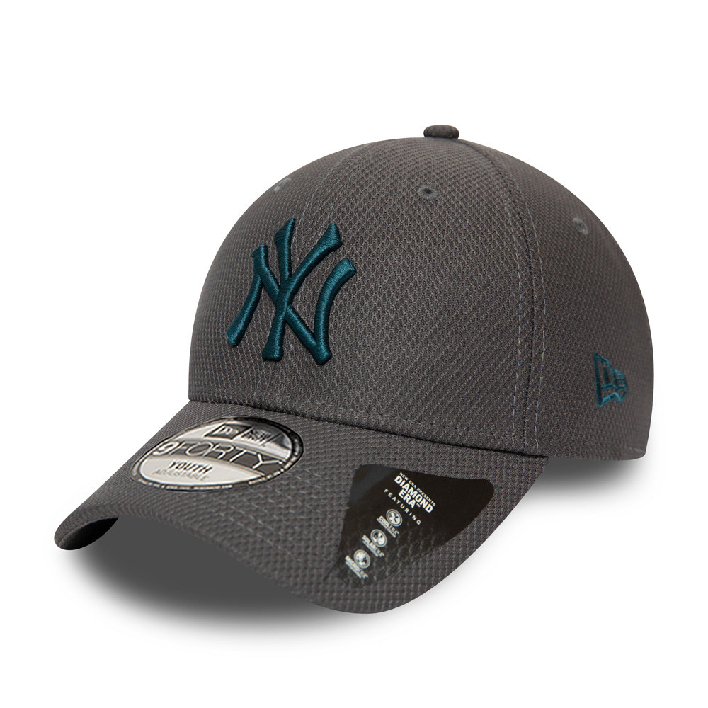 New York Yankees Diamond Era Kids Dark Grey 9FORTY Cap