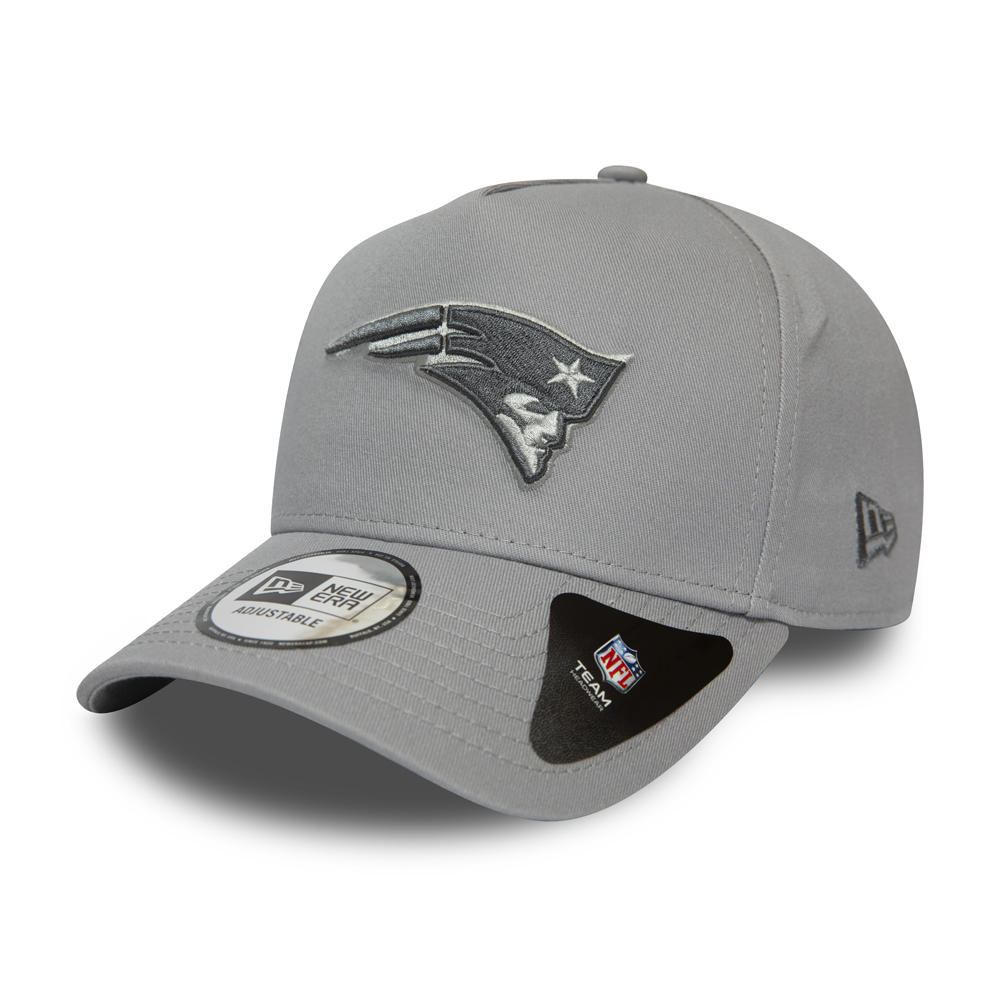New England Patriots Grey A-Frame 9FORTY Cap