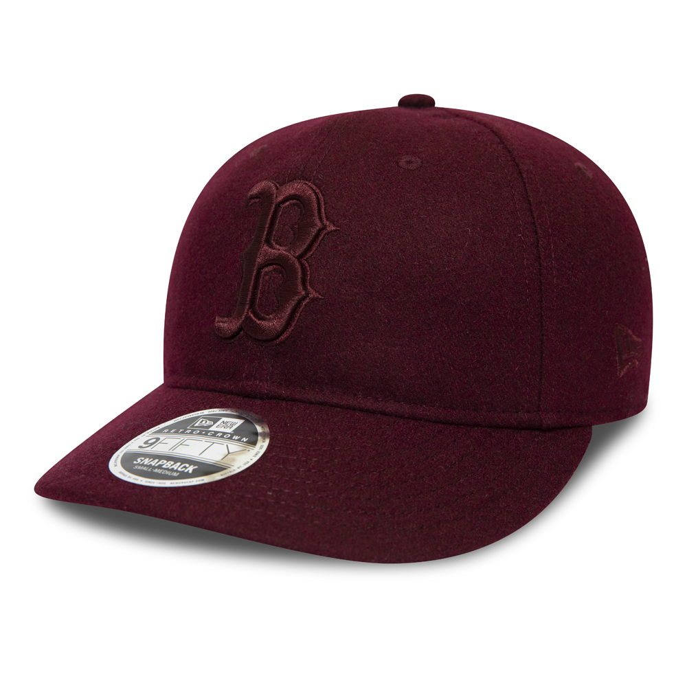 Boston Red Sox Maroon 9FIFTY Snapback Cap