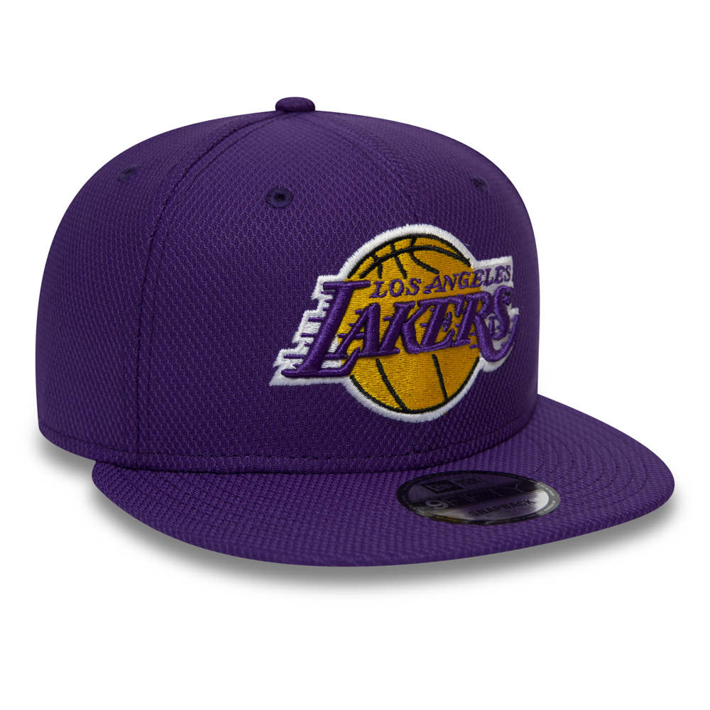 Gorra snapback Los Angeles Lakers Diamond Era Essential 9FIFTY, morado