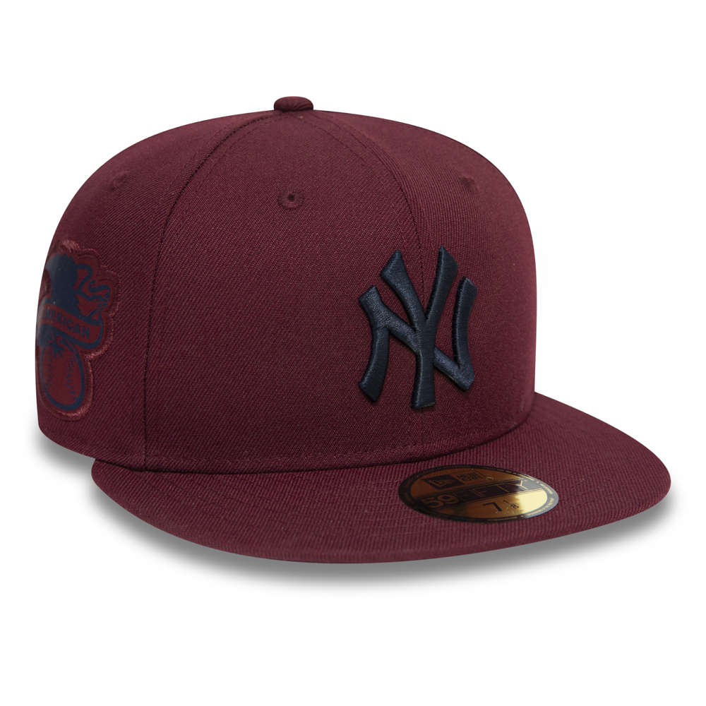New York Yankees Maroon 59FIFTY Cap