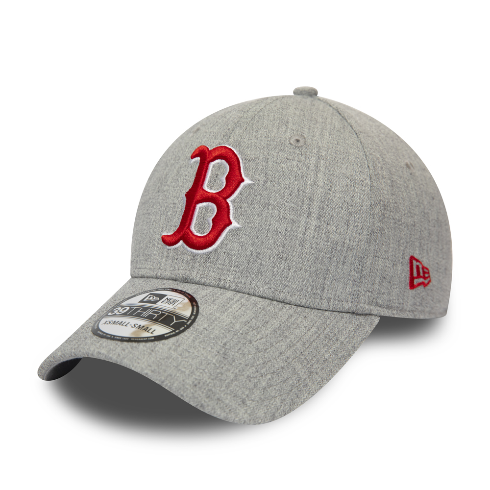 Boston Red Sox Heather Grey 39THIRTY Cap