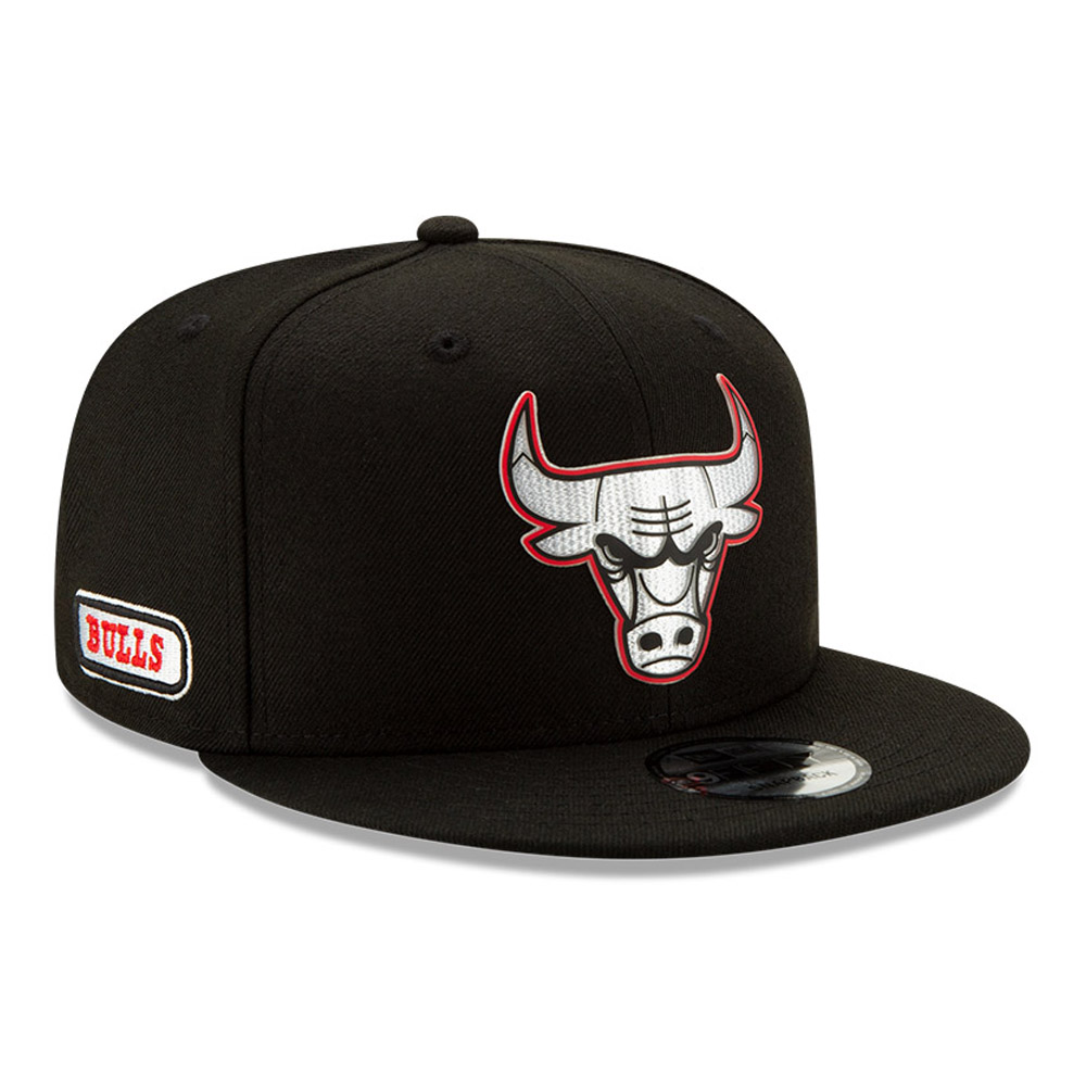 Chicago Bulls Back Half Black 9FIFTY Cap