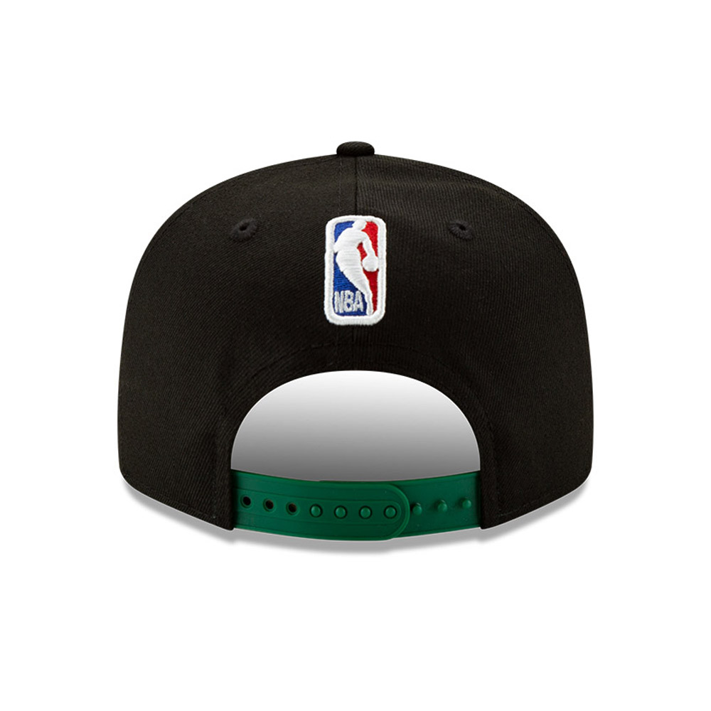 Boston Celtics Back Half Black 9FIFTY Cap